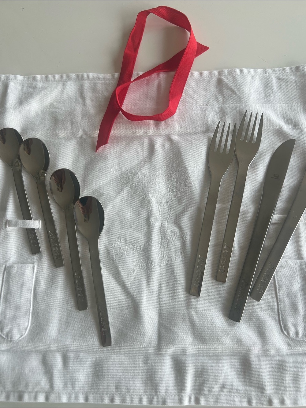 Lauda Air cutlery made by Berndorf 1998
